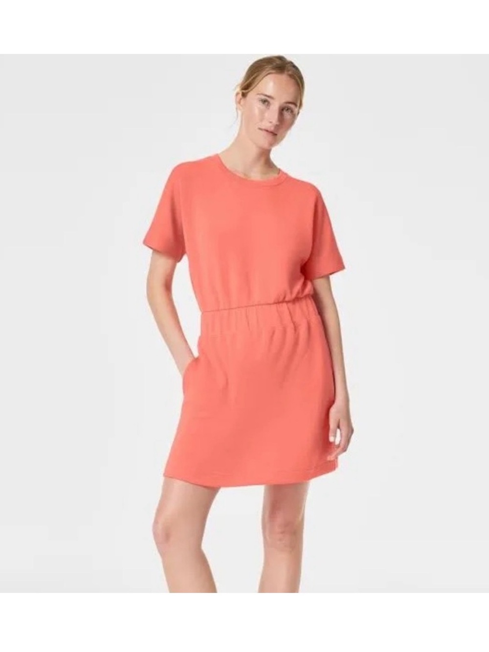 SPANX Coral Crewneck Tee Dress